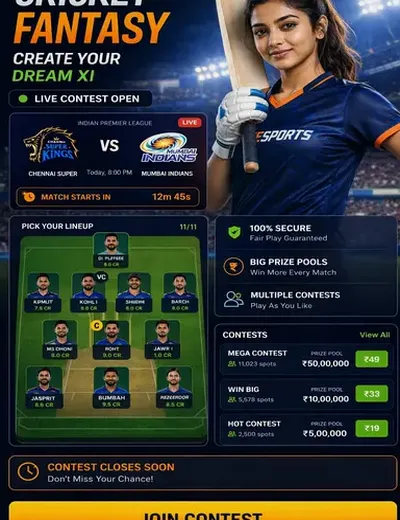 ProPlay (ProPlay) fantasy cricket & matchday visual 3